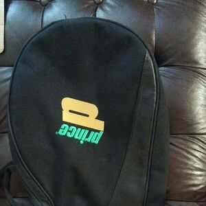 Prince Tennis Black and Gold Racket Bag